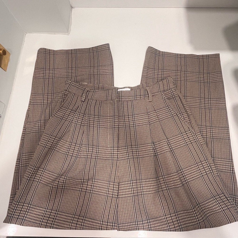Sherlock Plaid suit pants